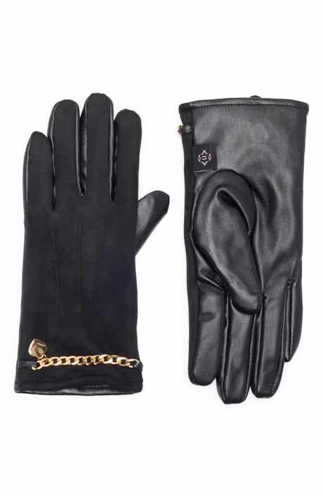 Tech Gloves with Chain Detail