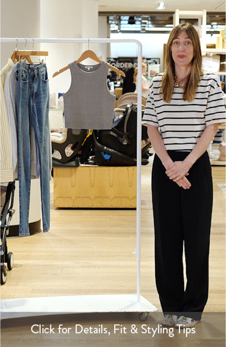 Shadow Rib Crop Tank, sales video thumbnail