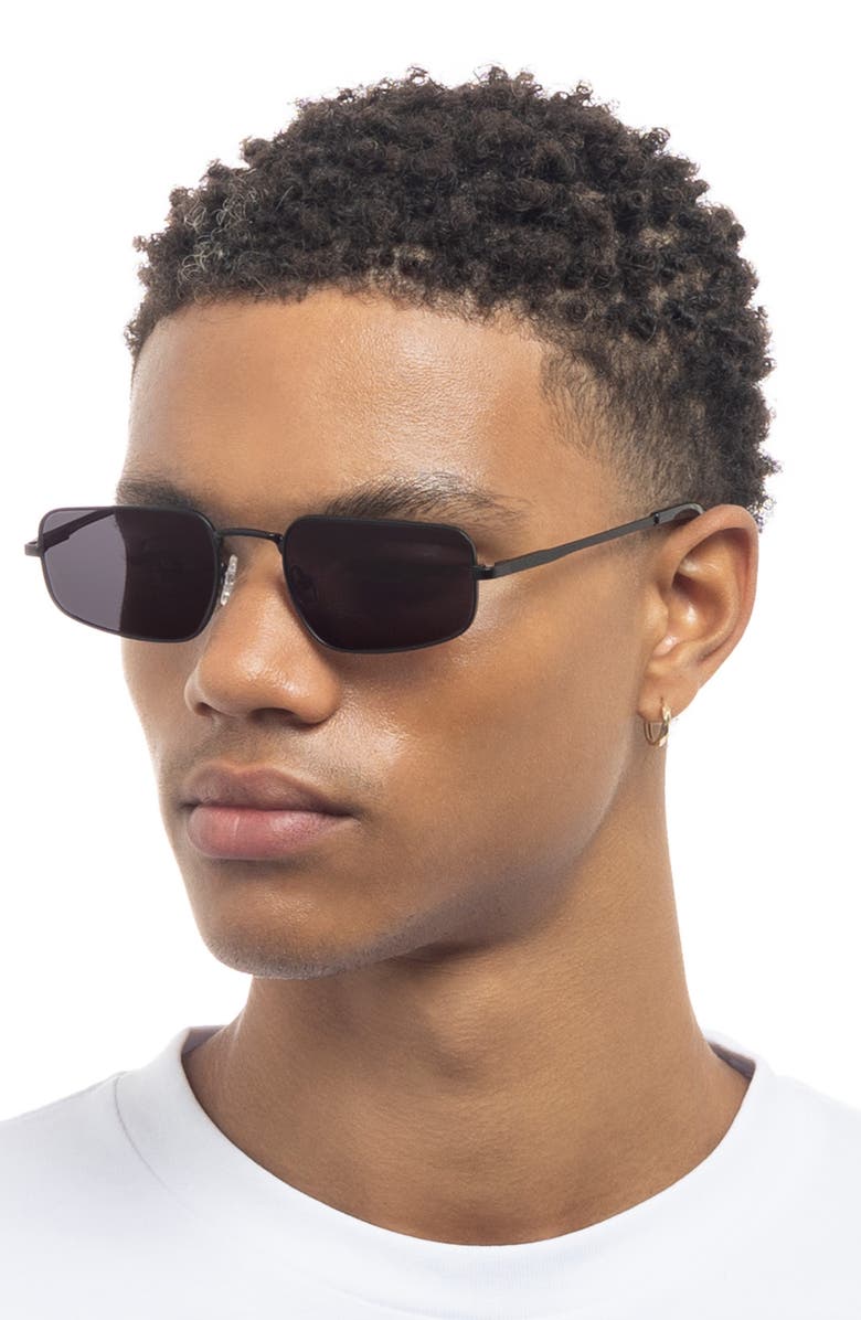 Le Specs METAGALACTIC 55mm Rectangular Sunglasses, Alternate, color, 