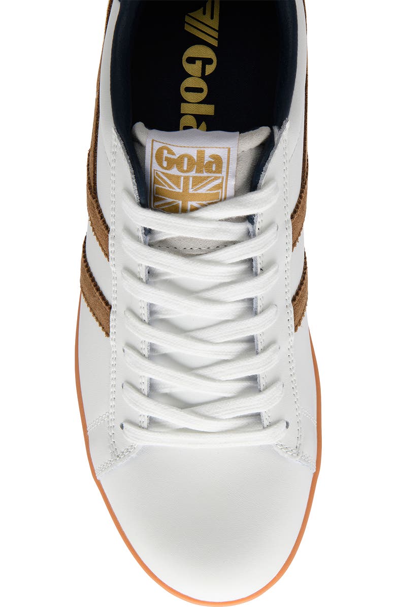 Gola Equipe II Sneaker, Alternate, color, White/ Tobacco/ Navy