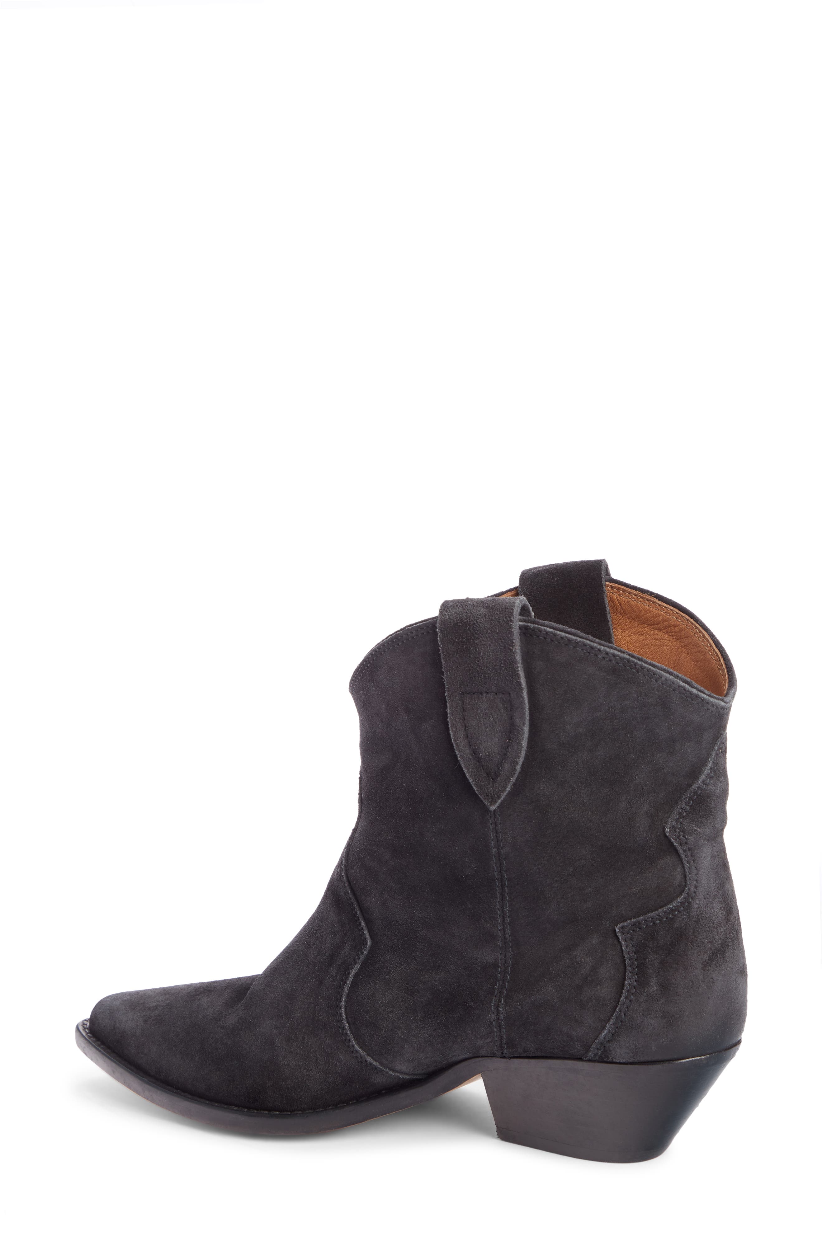 Dewina Western Boot, Alternate, color, FADED BLACK SUEDE
