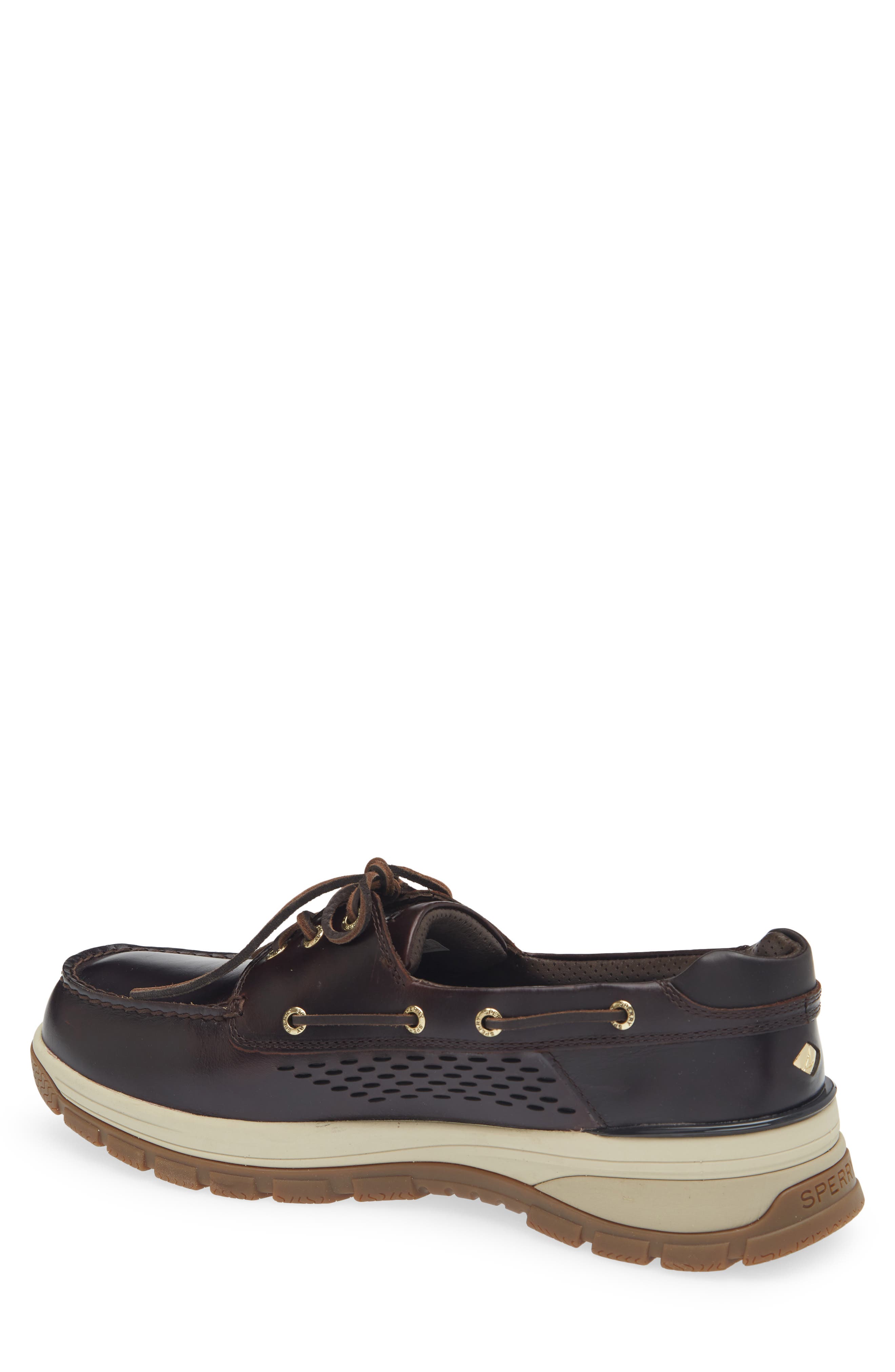 Sperry Gold Cup<sup>™</sup> Billfish<sup>™</sup> PLUSHWAVE<sup>™</sup> Boat Shoe, Alternate, color, Dark Brown