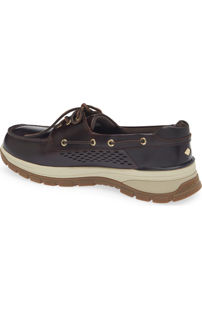 Sperry Gold Cup<sup>™</sup> Billfish<sup>™</sup> PLUSHWAVE<sup>™</sup> Boat Shoe, Alternate, color, Dark Brown