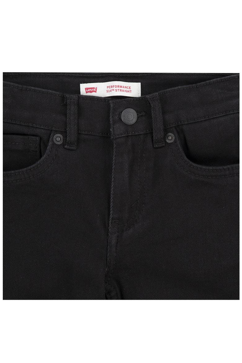 Kids' 514™ Performance Straight Leg Jeans, Alternate, color, BLACK