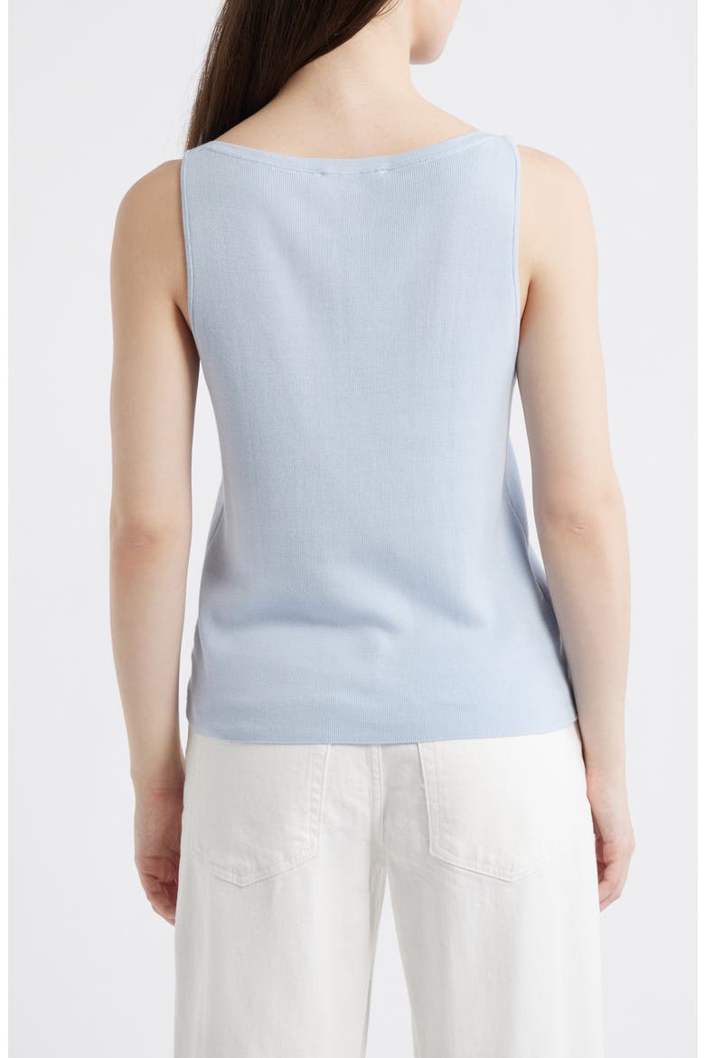Suenyo Boat Neck Cotton Blend Top, Alternate, color, SKY BLUE