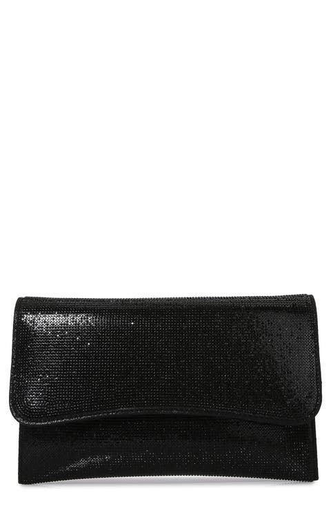 Rhinestone Envelope Clutch