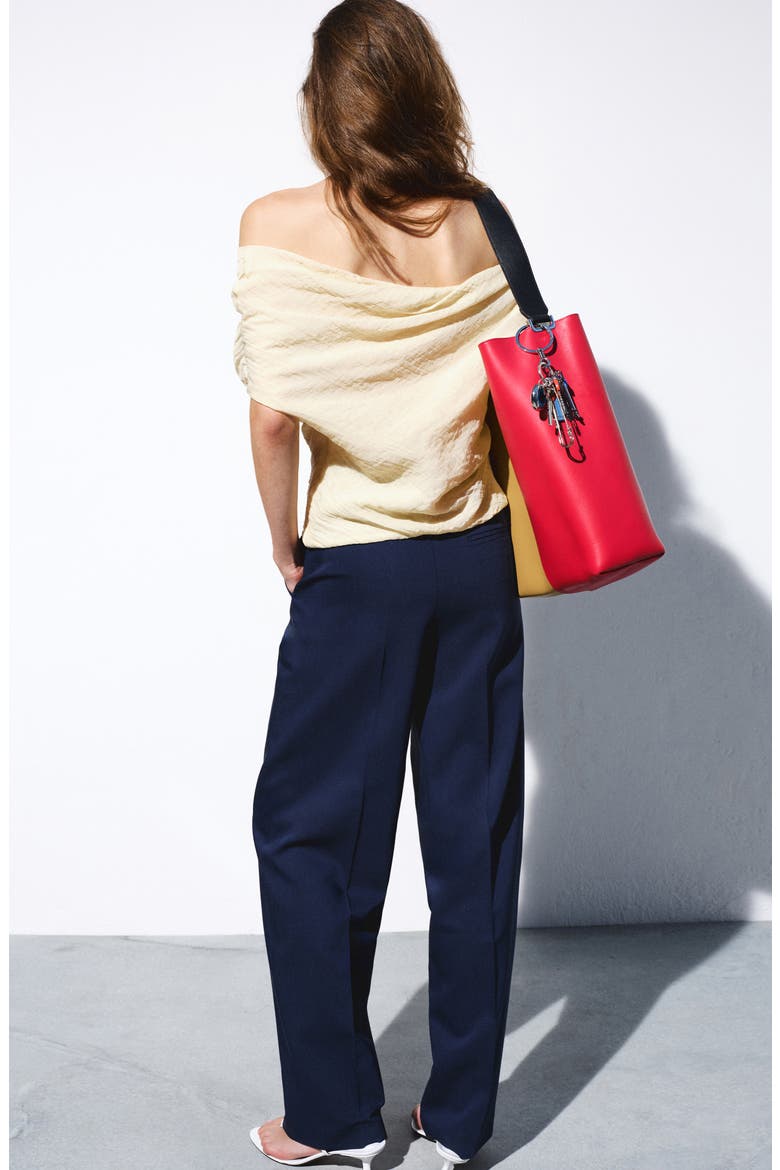 Straight Leg Pants, Alternate, color, BLUE
