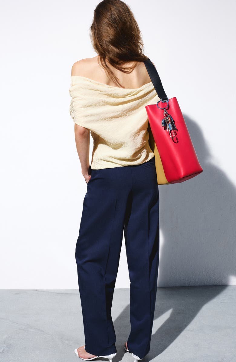 MANGO Straight Leg Pants, Alternate, color, 