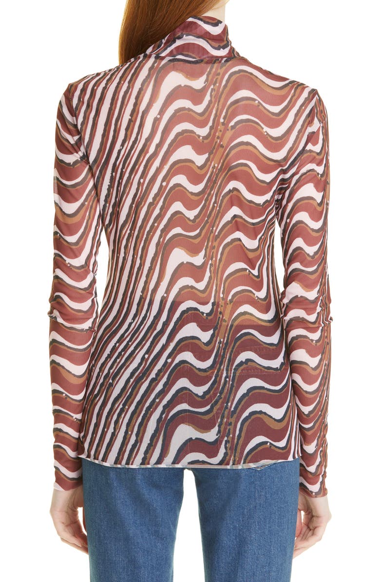 Baum und Pferdgarten Jodi Stripe Long Sleeve Top, Alternate, color, 