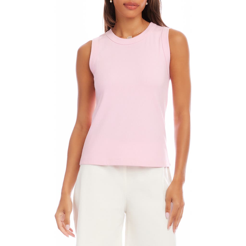 Karen Kane Crewneck Rib Tank