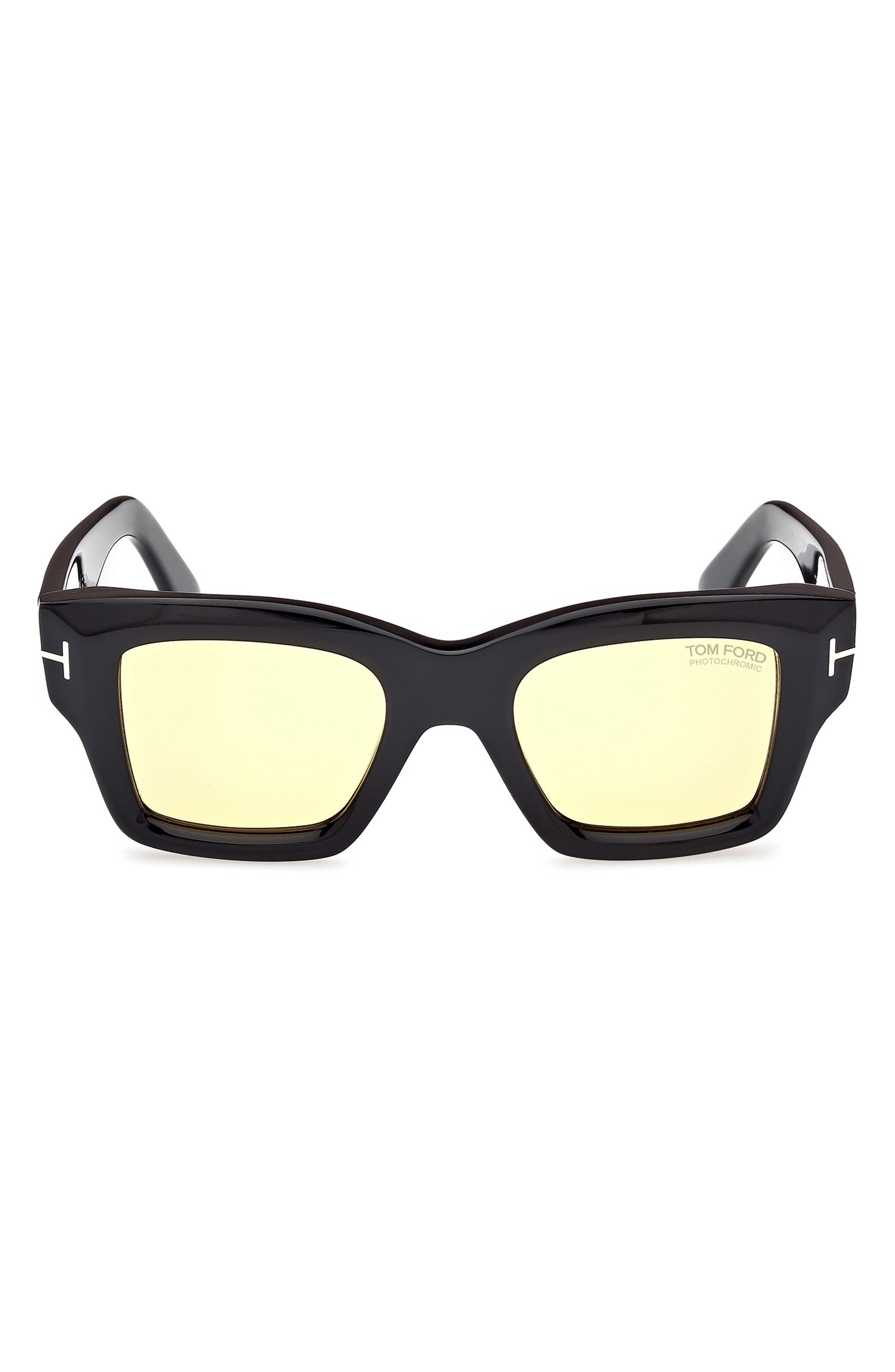 TOM FORD Ilias 50mm Square Sunglasses