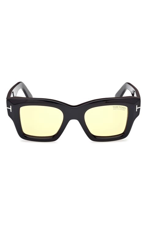 Ilias 50mm Square Sunglasses