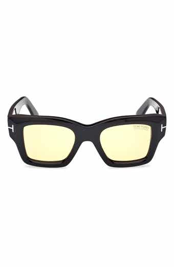 TOM FORD Ilias 50mm Square Sunglasses