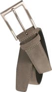Brooks Brothers Suede Leather Feather Edge Belt