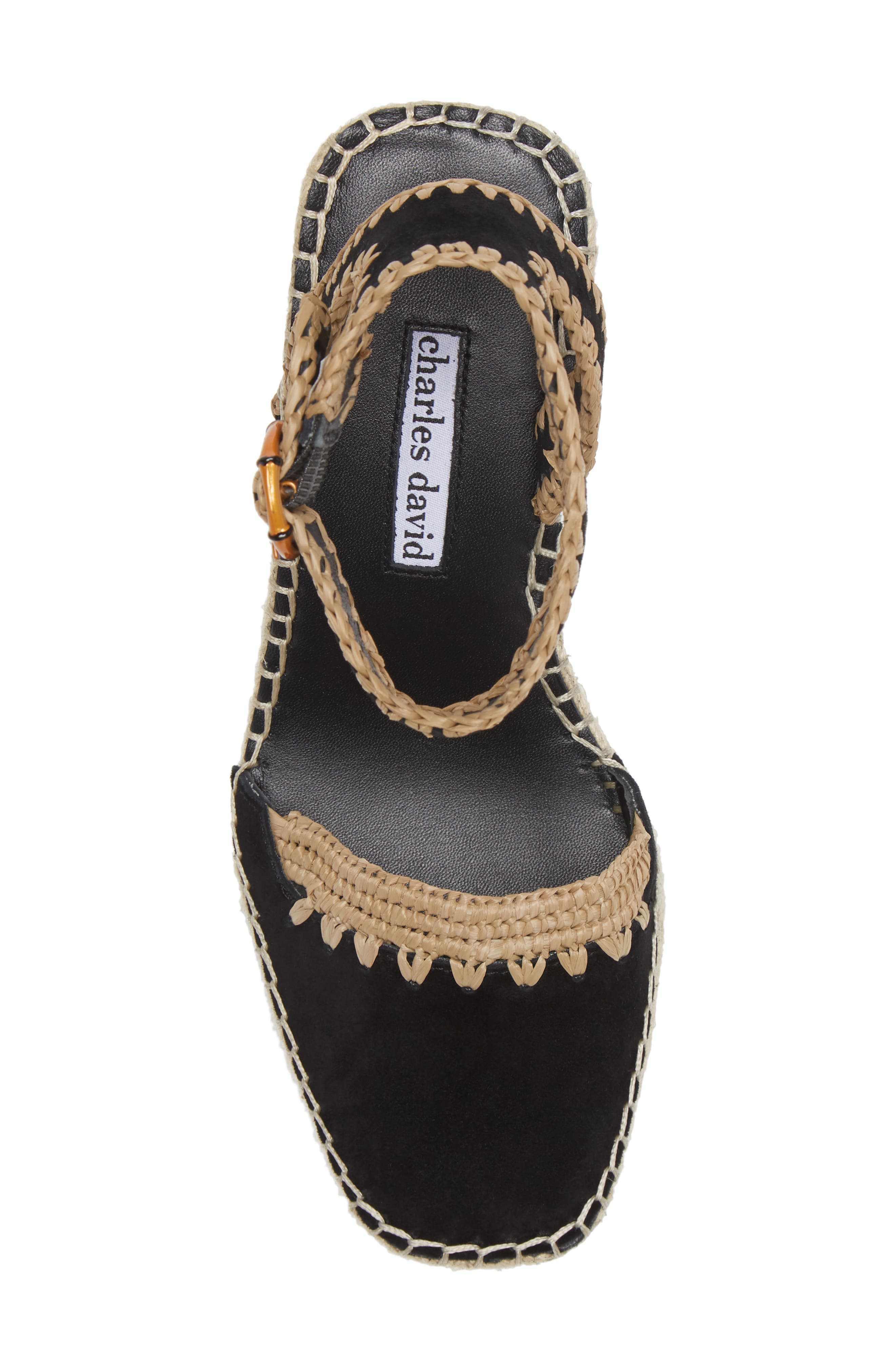 Charles David Global Wedge Sandal, Alternate, color, 