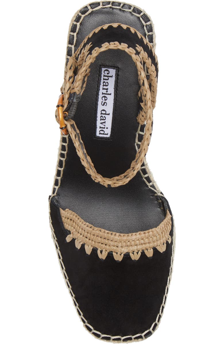 Charles David Global Wedge Sandal, Alternate, color,