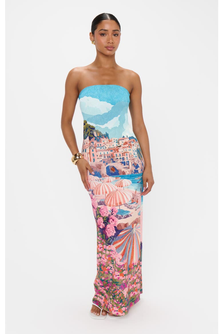 Taylor Tube Dress, Main, color, Oasis Beach Club