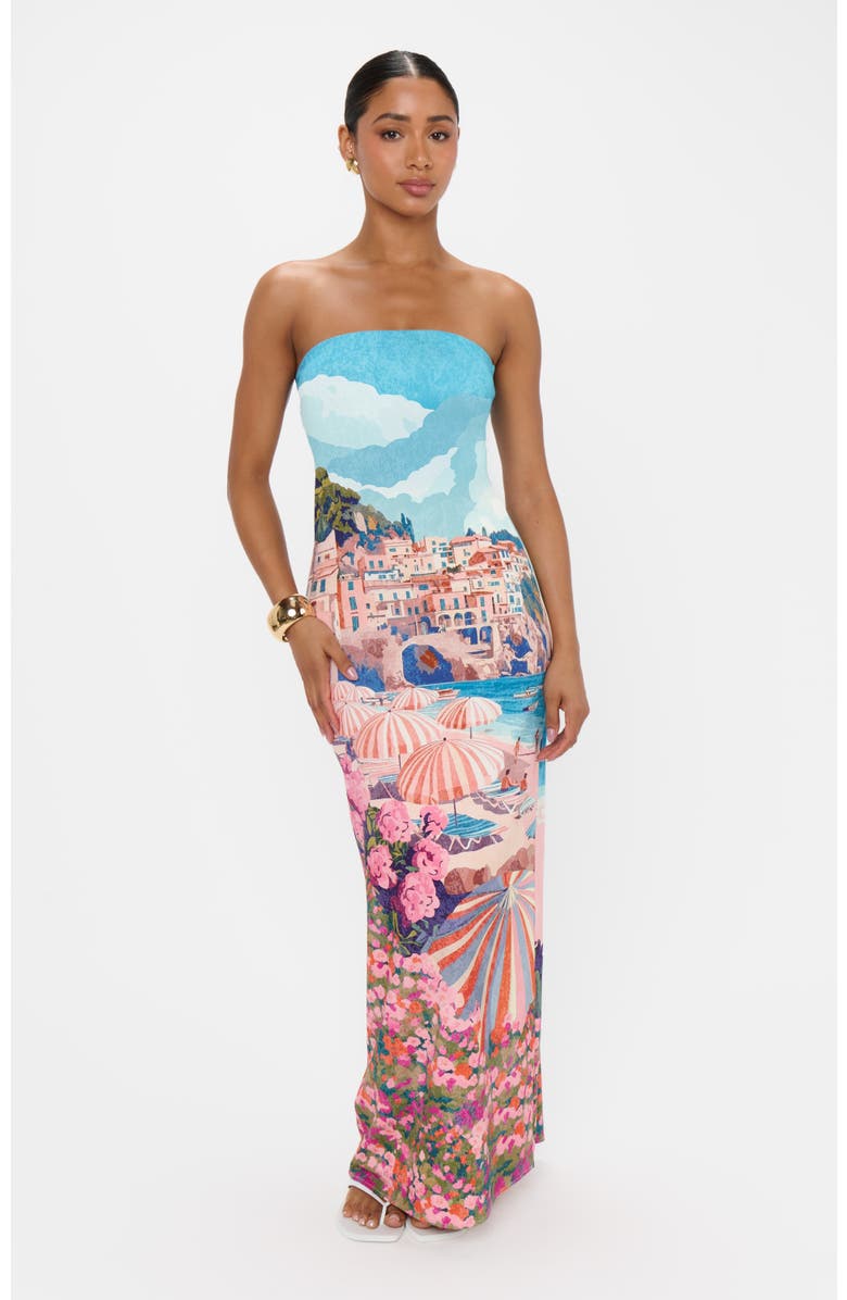 Show Me Your Mumu Taylor Tube Dress, Main, color, Oasis Beach Club
