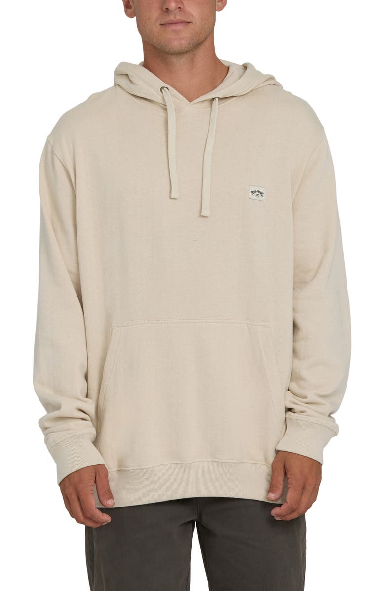 Billabong All Day Pullover Hoodie, Main, color, Oatmeal