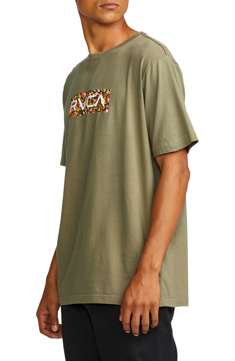 RVCA Box Fill Graphic T-Shirt, Alternate, color, Aloe