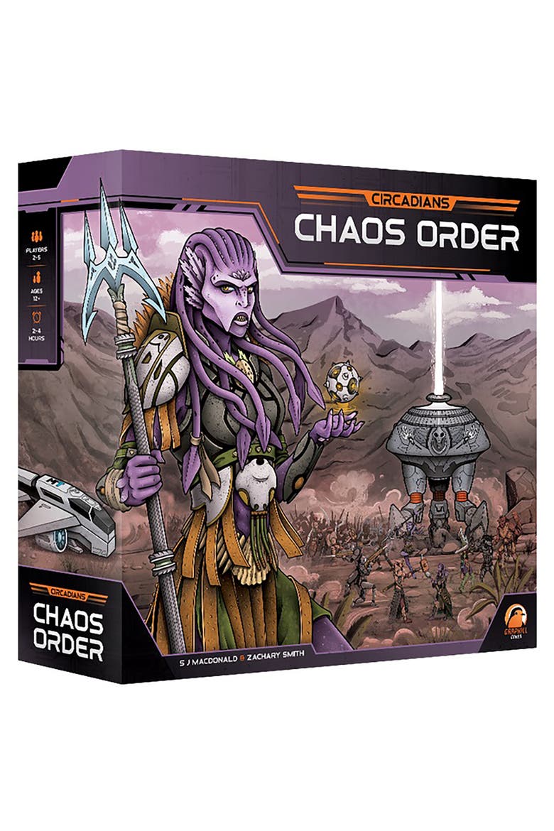 Circadians Chaos Order Strategy Boardgame, Main, color, Multicolored
