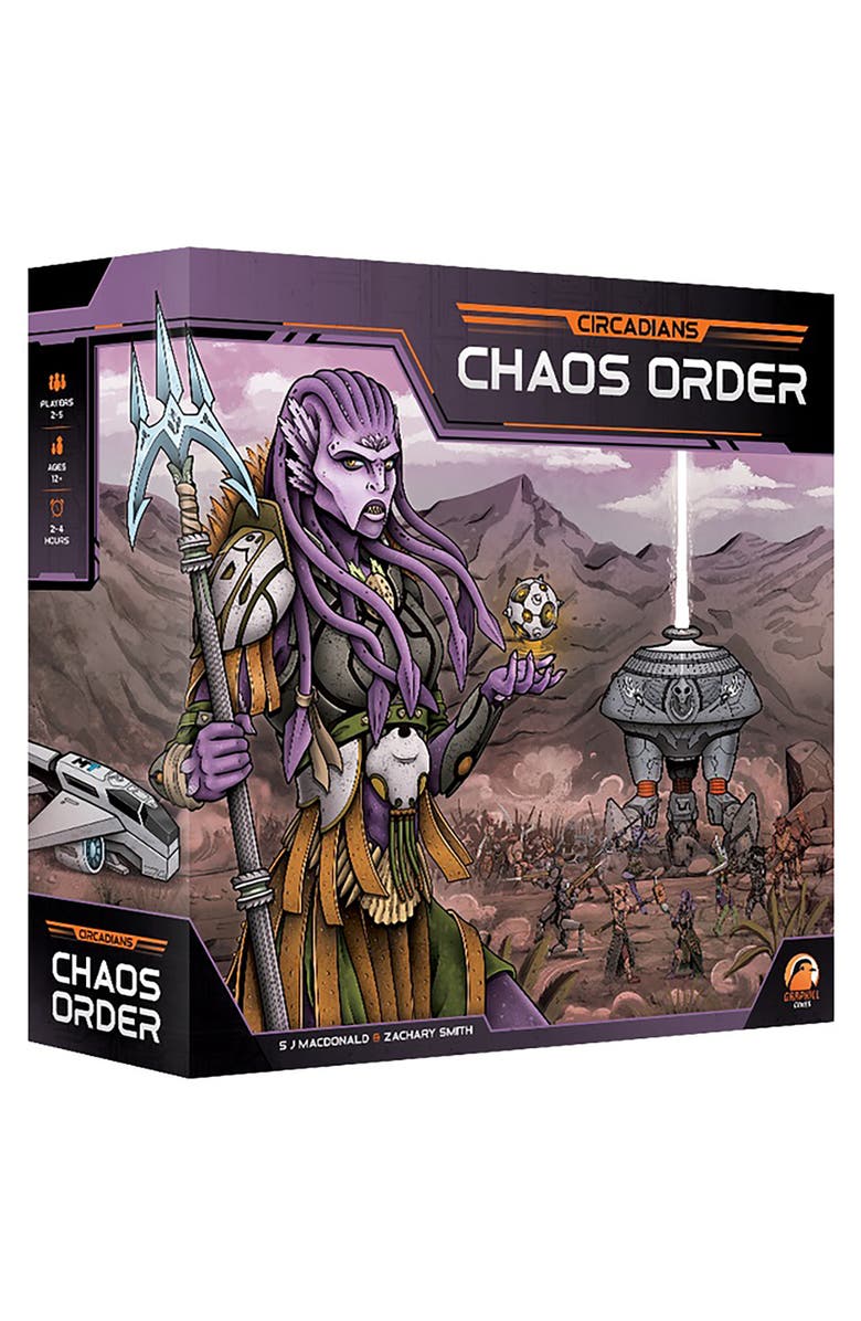 Renegade Game Studios Circadians Chaos Order Strategy Boardgame, Main, color, Multicolored