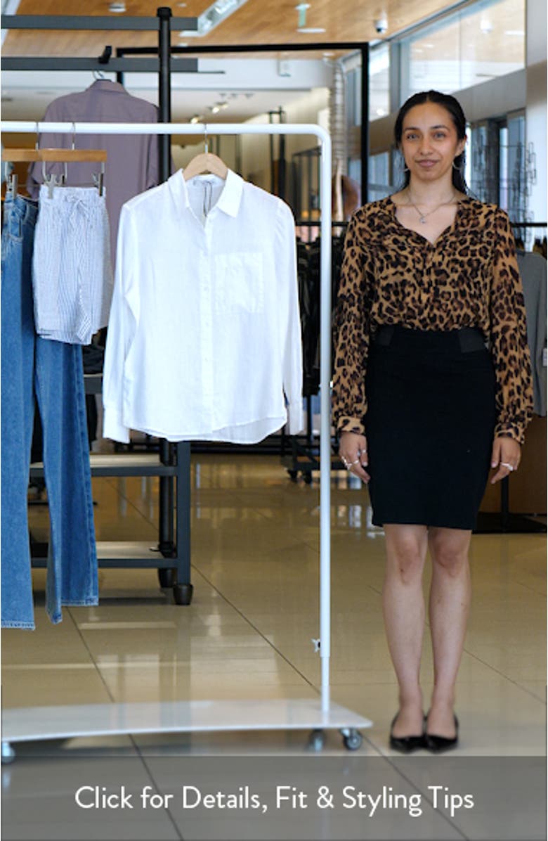 Linen Button-Up Shirt, sales video thumbnail