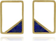 Turquoise Mountain Mazar Stud Earrings