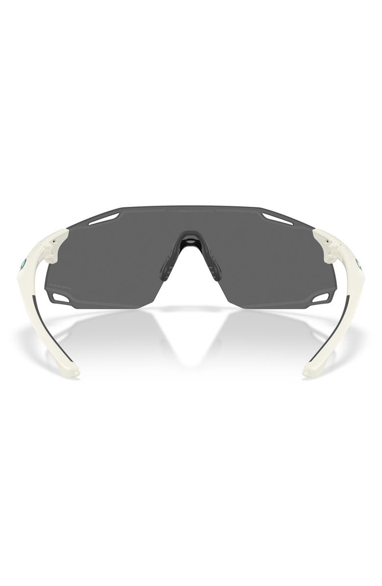 Oakley Cybr Dyno 139mm Rectangle Sunglasses, Alternate, color, Matte Mist / Prizm Black
