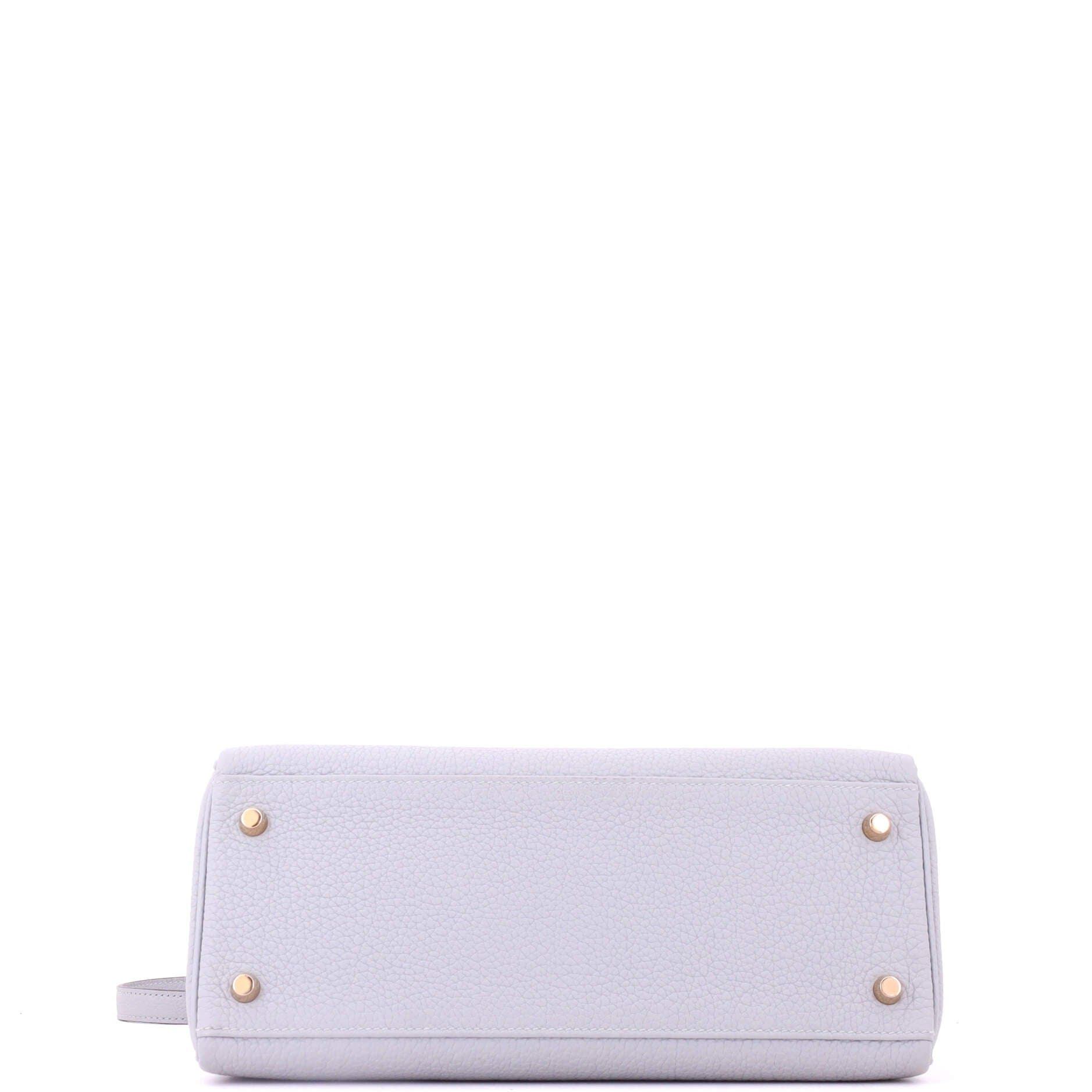 Kelly Handbag Blue Togo with Gold Hardware 28, Alternate, color, Blue