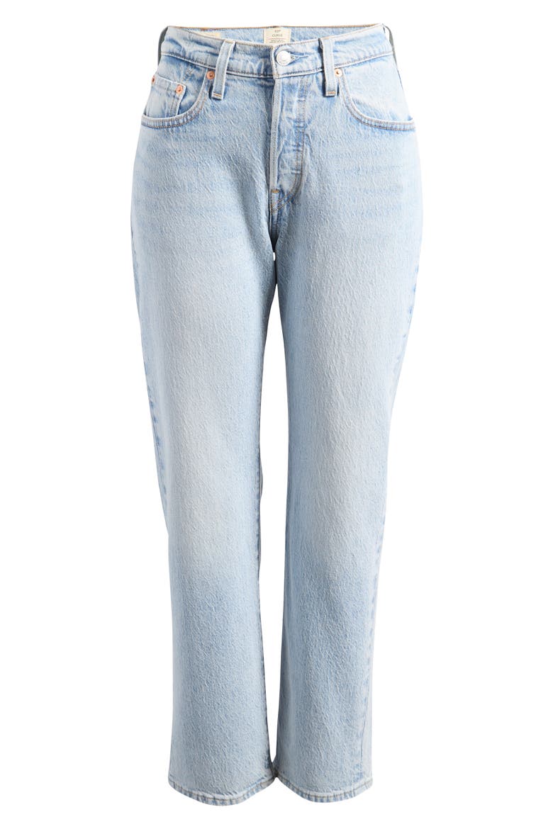 501® Curve High Waist Straight Leg Jeans, Alternate, color, LAUGH AND LIE