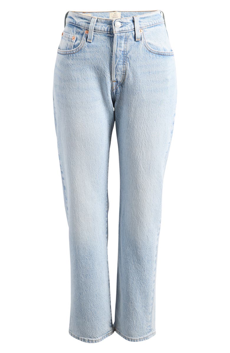 Levi's<sup>®</sup> 501<sup>®</sup> Curve High Waist Straight Leg Jeans, Alternate, color, Laugh And Lie