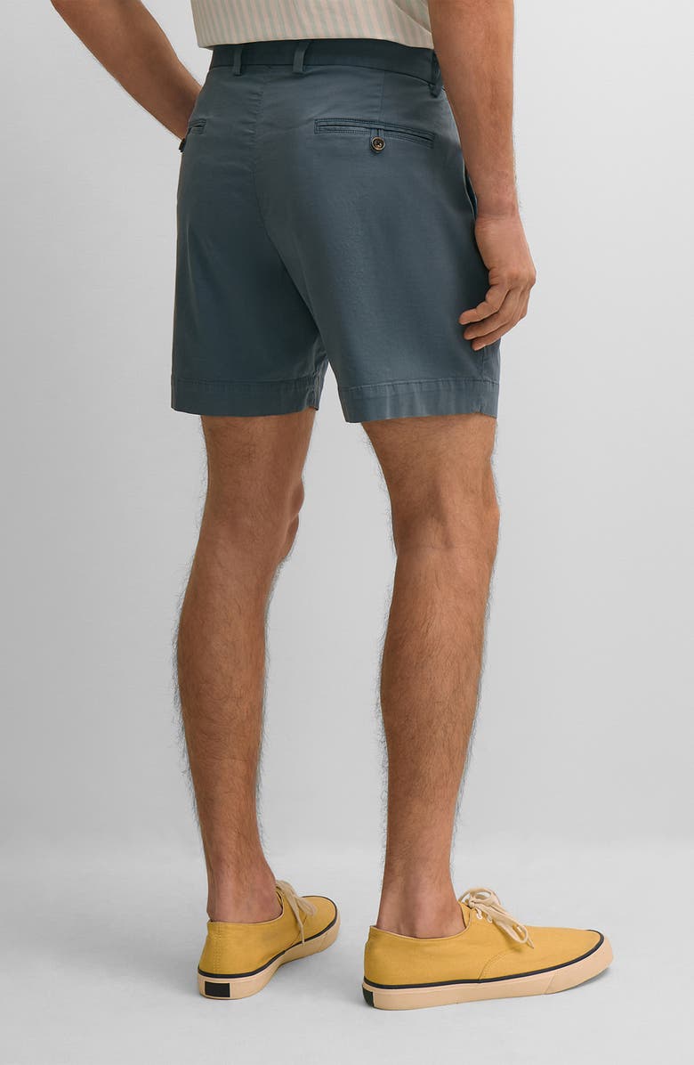 Brooks Brothers The Friday 7" Flat Front Chino Shorts, Alternate, color, Indian Teal