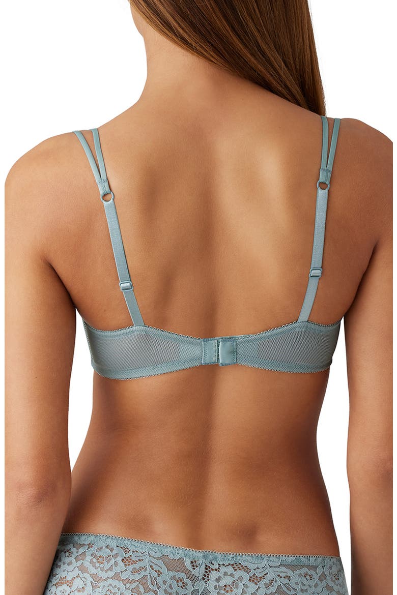 Ciao Bella Underwire Balconette Bra, Alternate, color, ABYSS