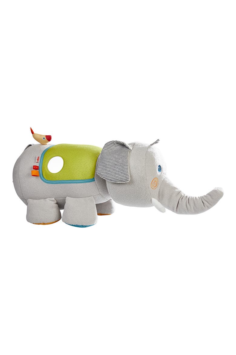 Elephant Discovery Pillow, Alternate, color, MULTI