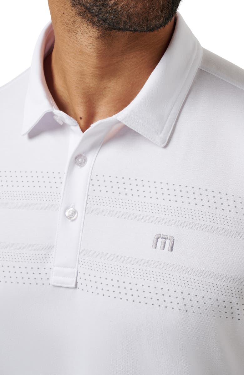 TravisMathew Jungle Gallivant Polo, Alternate, color, White
