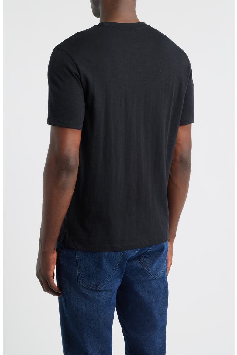 Brightwood Slub Cotton T-Shirt, Alternate, color, BLACK