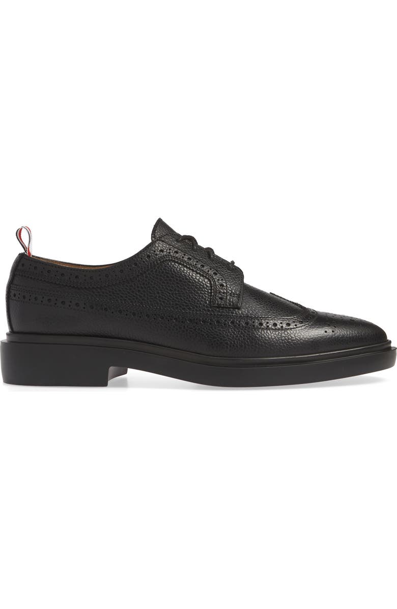 Thom Browne Pebbled Longwing Derby, Alternate, color,