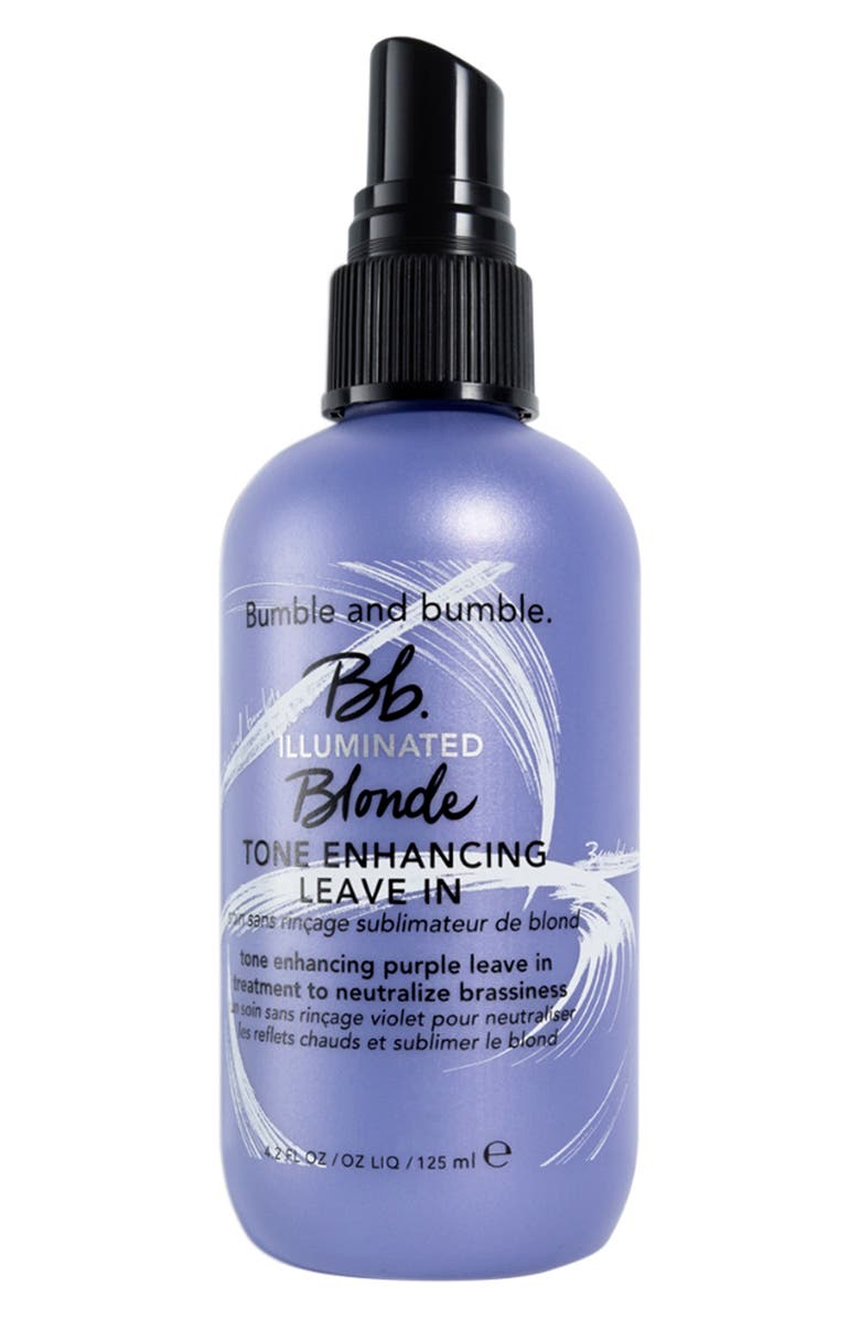 Bumble and bumble. Illuminated Blonde Tone Enhancing Leave In Spray, Alternate, color,