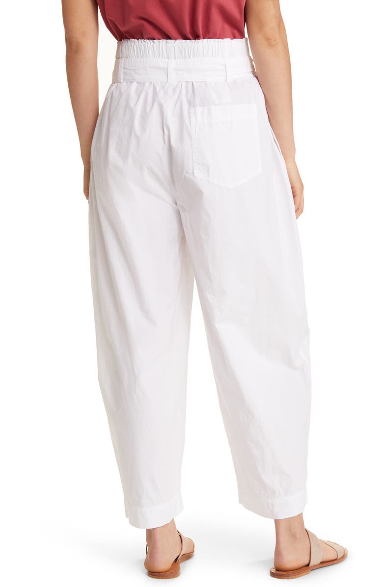 Masai Copenhagen Paziat Paperbag Waist Wide Leg Trousers, Alternate, color, 