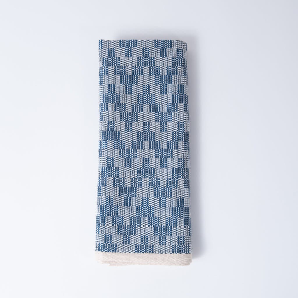 Maadili Collective Scandinavian Folk Hand Towel In Purple