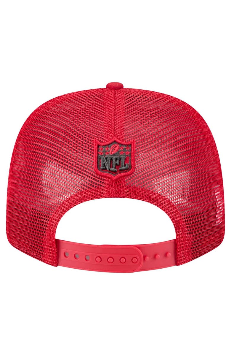 New Era Men's New Era  Red Tampa Bay Buccaneers Team Collection 9SEVENTY Stretch-Snap Adjustable Hat, Alternate, color, 
