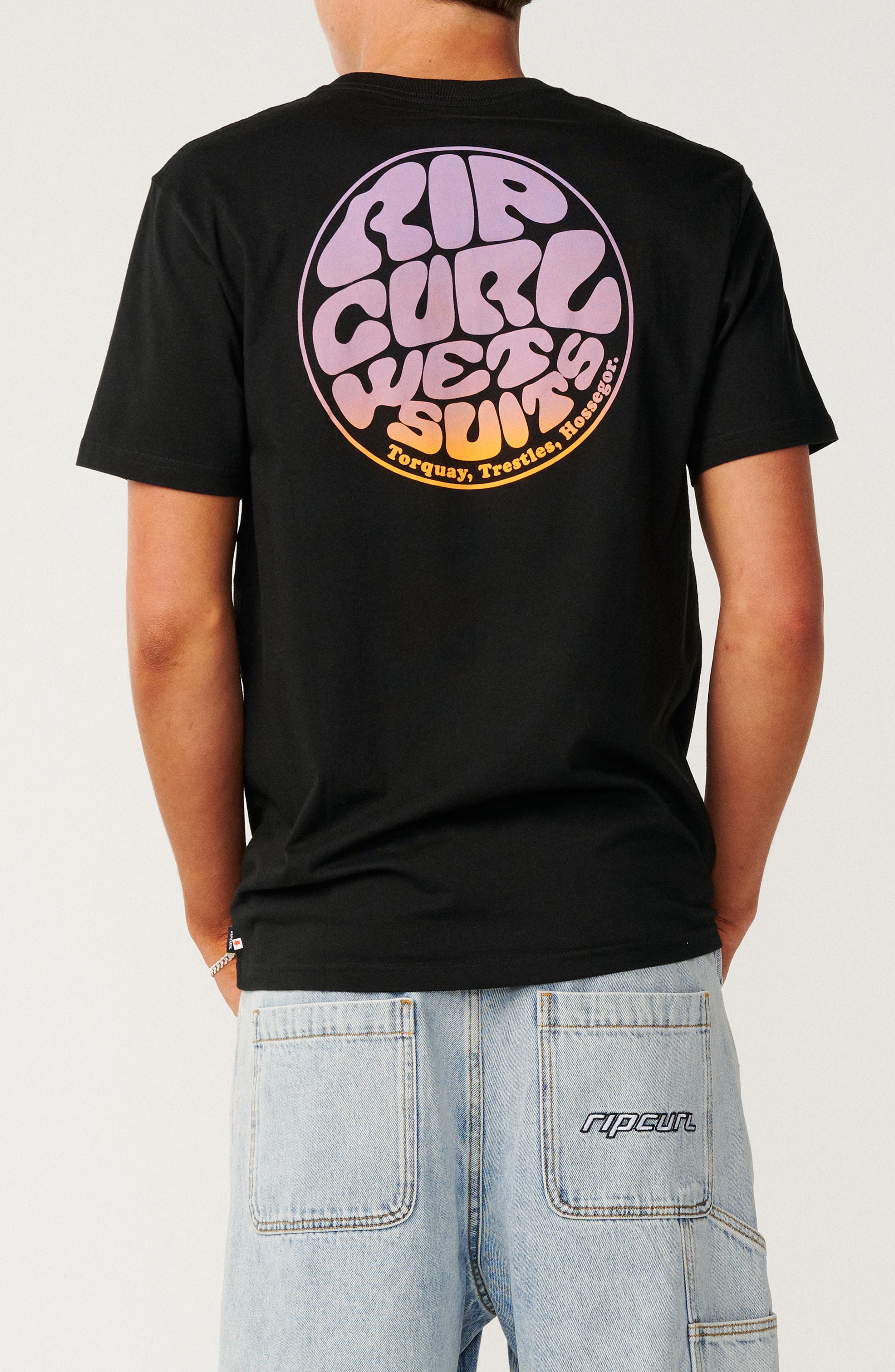 Rip Curl Wettie Passage Logo Cotton Graphic T-Shirt (Men) | Nordstrom