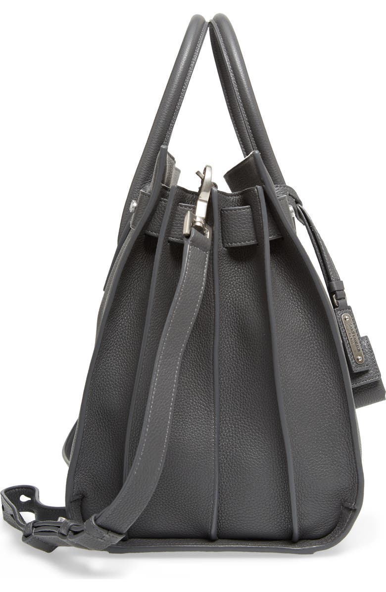 Saint Laurent Medium Sac de Jour Grained Leather Tote, Alternate, color,