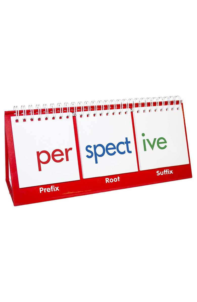 Junior Learning Syllables Educational Flip Flash Cards, Alternate, color, Multicolored