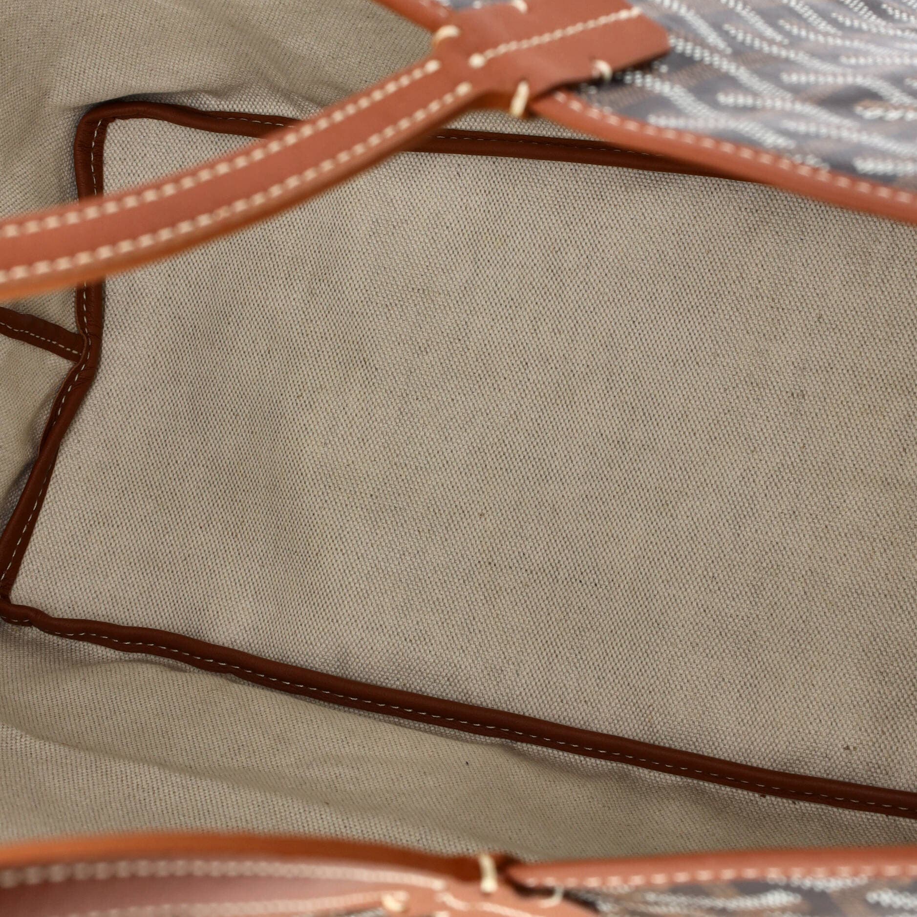 Pre-Owned Goyard Saint Louis Tote Coated Canvas PM, Alternate, color, Brown