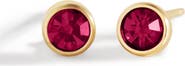 Mint & Lily Birthstone Bezel Studs