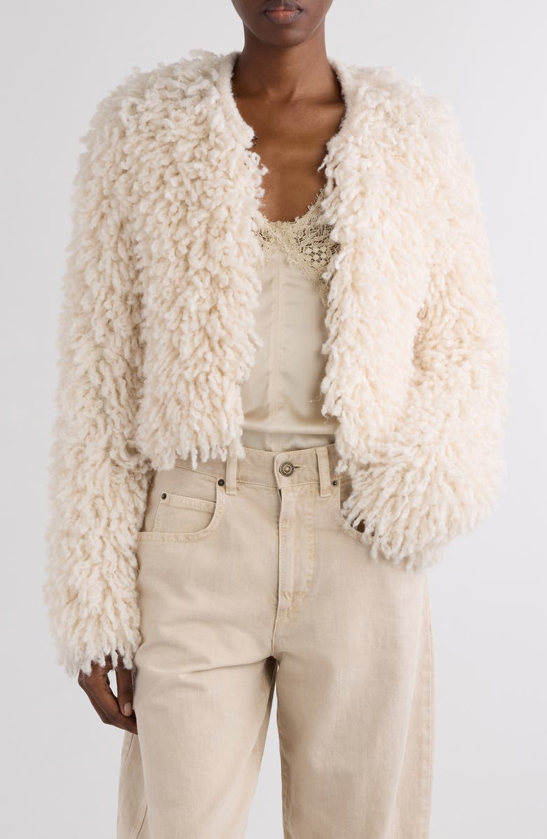 Isabel Marant Fedra Chenille Jacket, Main, color,