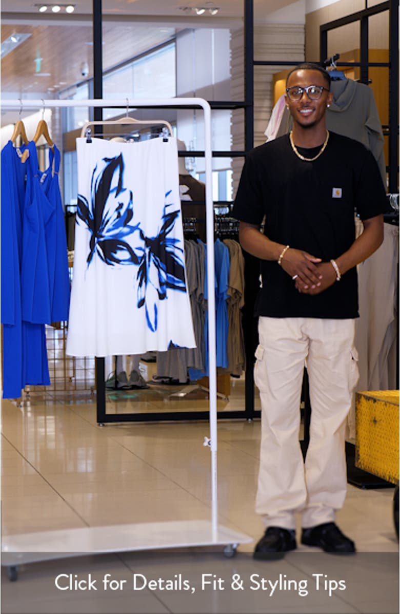 Pull-On Bias Cut Skirt, sales video thumbnail