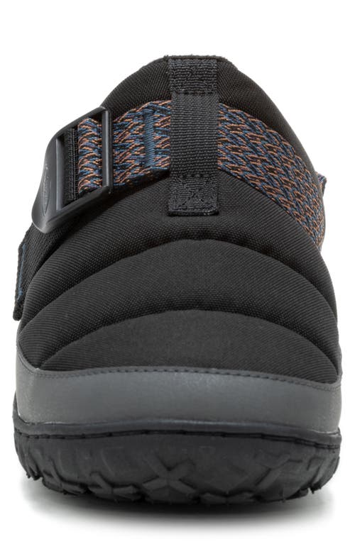 Chaco Ramble Rugged Water Resistant Puffer Clog In Black Graphite